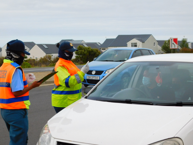 Cape Town Metro Roadblock