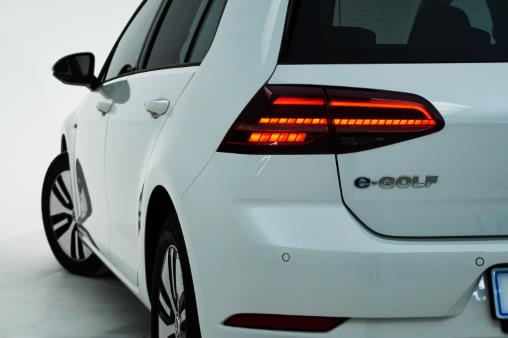 How do you charge a Volkswagen e-Golf?