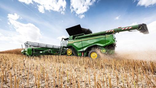John Deere introduced the X9 Combine