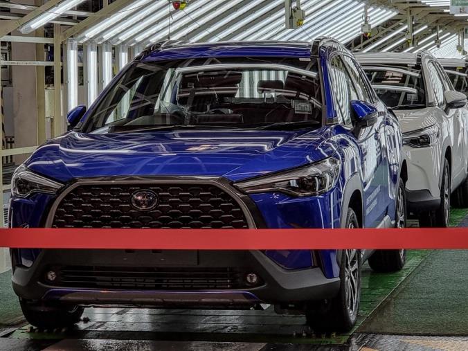 Toyota Corolla Cross production line officially opened by President ...