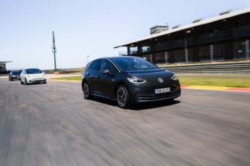 Volkswagen's electric ID.3 sampled at Zwartkops