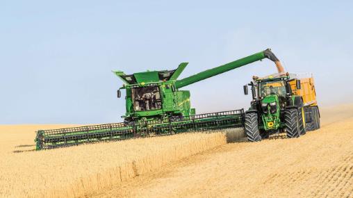 John Deere S Series Combine harvester updated