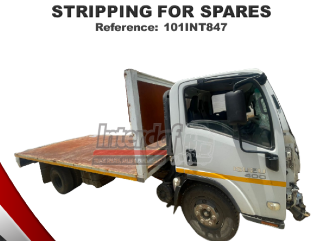 Isuzu NPR400 Stripping for Spares Interdaf Trucks