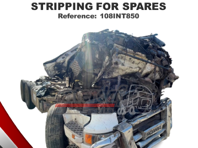 Scania R460 Stripping for Spares Interdaf Trucks