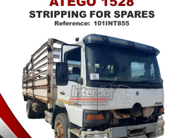 Mercedes-Benz ATEGO 1528 Stripping for Spares Interdaf Trucks
