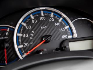 Dashboard warning lights on the Datsun Go Lux  launched in late October, 2018