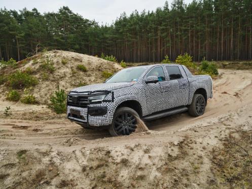 Upcoming Amarok test units revealed