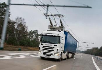 Overhead lines to power long