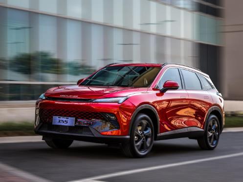 Does the BAIC Beijing X55 have a sunroof?