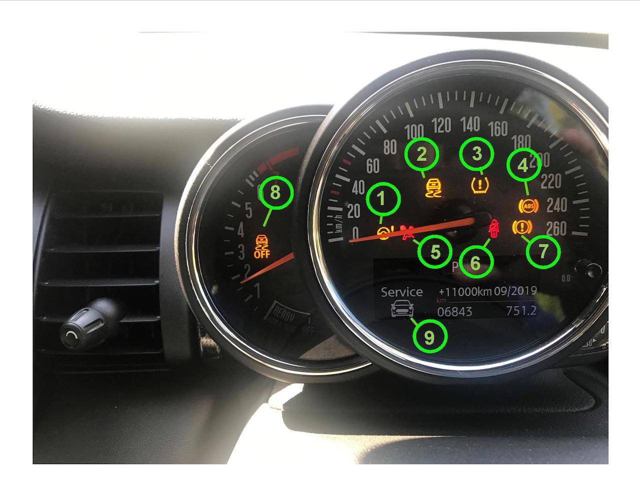 warning lights on a current model Mini Cooper S - Car Ownership - AutoTrader