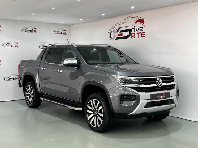 Marchepieds Latéraux Pour VW Amarok Double Cab 2010-2022 - Noir Alu, Antidérapants, Résistants Aux Intempéries, Sans Perçage