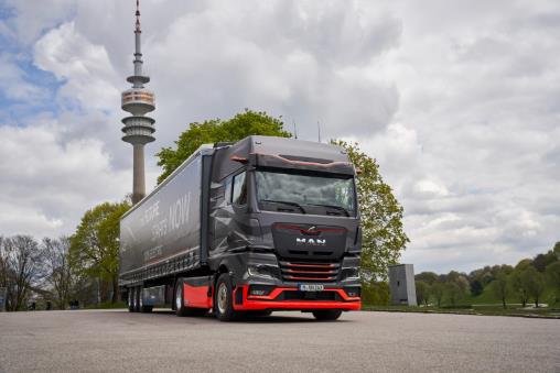 MAN’s eTruck hits the road!
