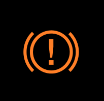 Handbrake warning light