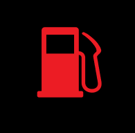 Low fuel level warning