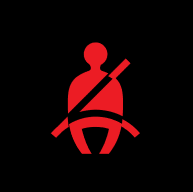 Seatbelt warning light