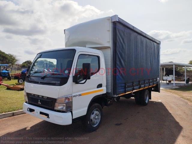 Mitsubishi FUSO CANTER FE7.136 FITTED WITH TAUTLINER BODY Jackson Motor City