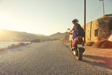 At what age can a teenager start riding?