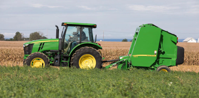 John Deere 1 Series Round Balers Swift And Efficient Bale Handling With Vital Bale Data 4218