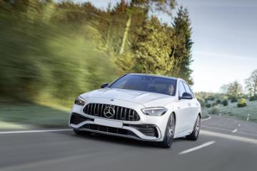 What is the Mercedes-AMG C-Class top speed?