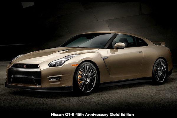 The 45th Anniversary Gold Edition commemorates the GT-R's long heritage ...
