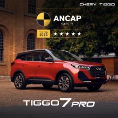 Chery Tiggo 7 Pro achieves 5-Star safety rating