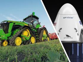 John Deere Revolutionises Farming Connectivity with SpaceX Partnership