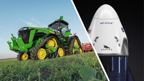John Deere Revolutionises Farming Connectivity with SpaceX Partnership