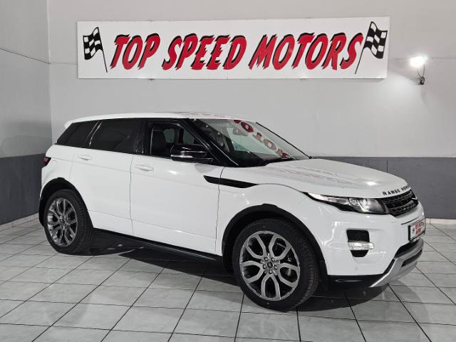 Land Rover Range Rover Evoque Si4 Dynamic Top Speed Motors