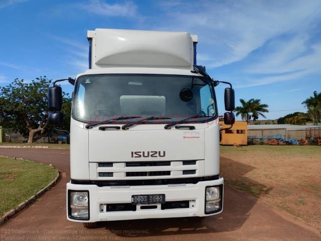 Isuzu F-Series FTR850 (AUTO) FITTED WITH TAUTLINER BODY AND NEW CURTAIN SIDES Jackson Motor City