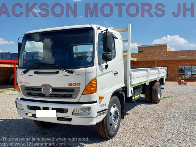 Hino 500 Series 1626, 4x2, FITTED WITH 7.500 METRE DROPSIDE BODY Jackson Motors JHB