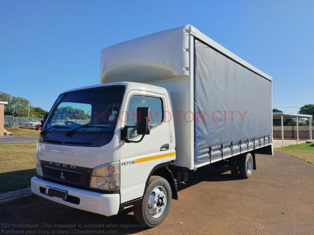 Mitsubishi FUSO CANTER FE7.136 FITTED WITH TAUTLINER BODY Jackson Motor City