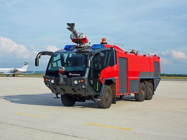 6X6 ROSENBAUER PANTHER RBM 36.705 ECE Airport Rescue and Fire Fighting Chassis Truck RCF Motors