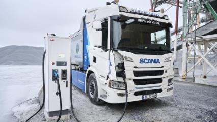 How does an electric truck work?