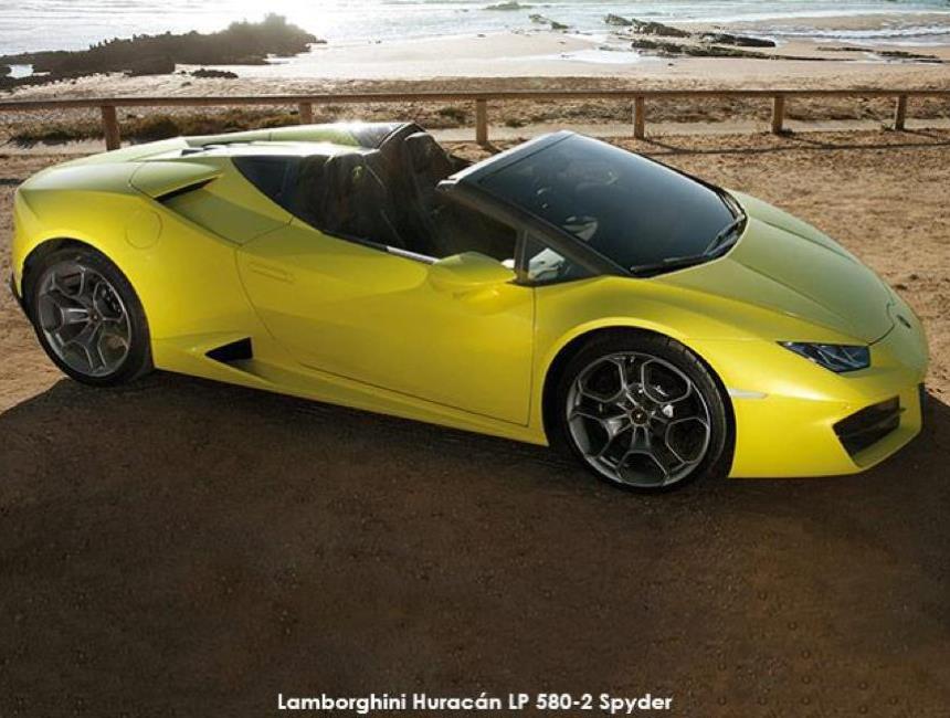 Lamborghini Huracán LP580-2 Spyder – the new rear-wheel drive open