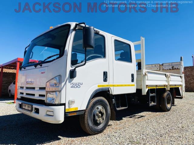 ISUZU NPR 400 AMT, DOUBLE CAB, FITTED WITH DROPSIDE BODY, +/-69 000KM's Jackson Motors JHB