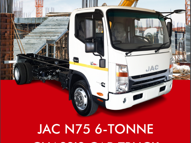 JAC N75 6-tonne Chassis Cab Mekor Century City