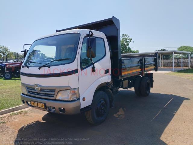 Hino 300 Series 915 FITTED WITH DROPSIDE TIPPER BODY Jackson Motor City