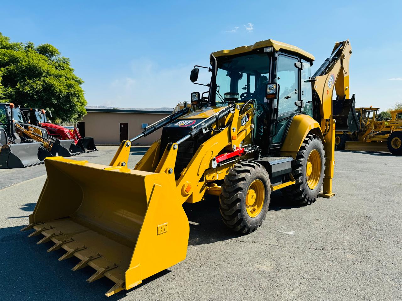 Caterpillar 424 4x4 TLB Vendel Equipment