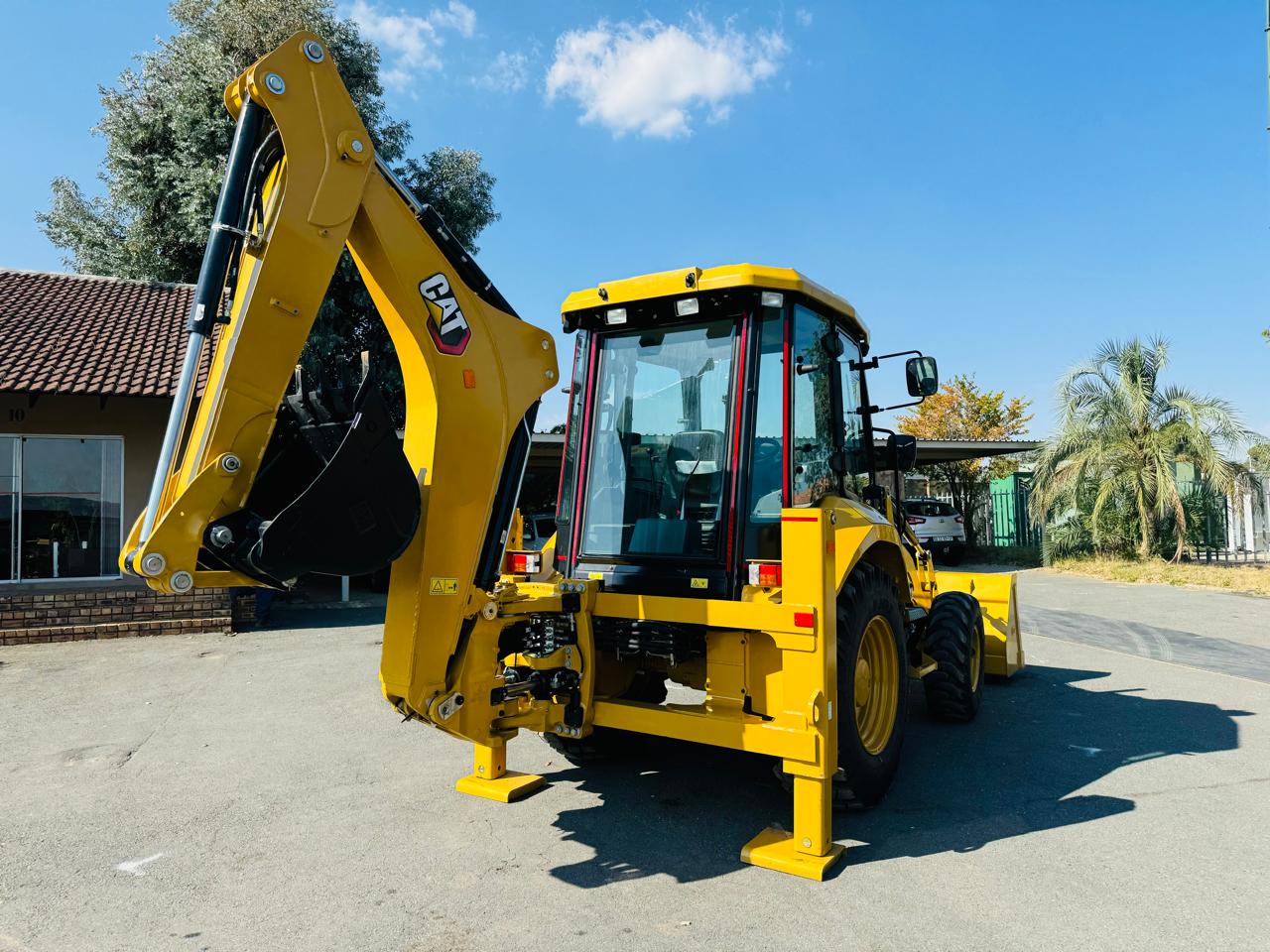Caterpillar 424 4x4 TLB Vendel Equipment