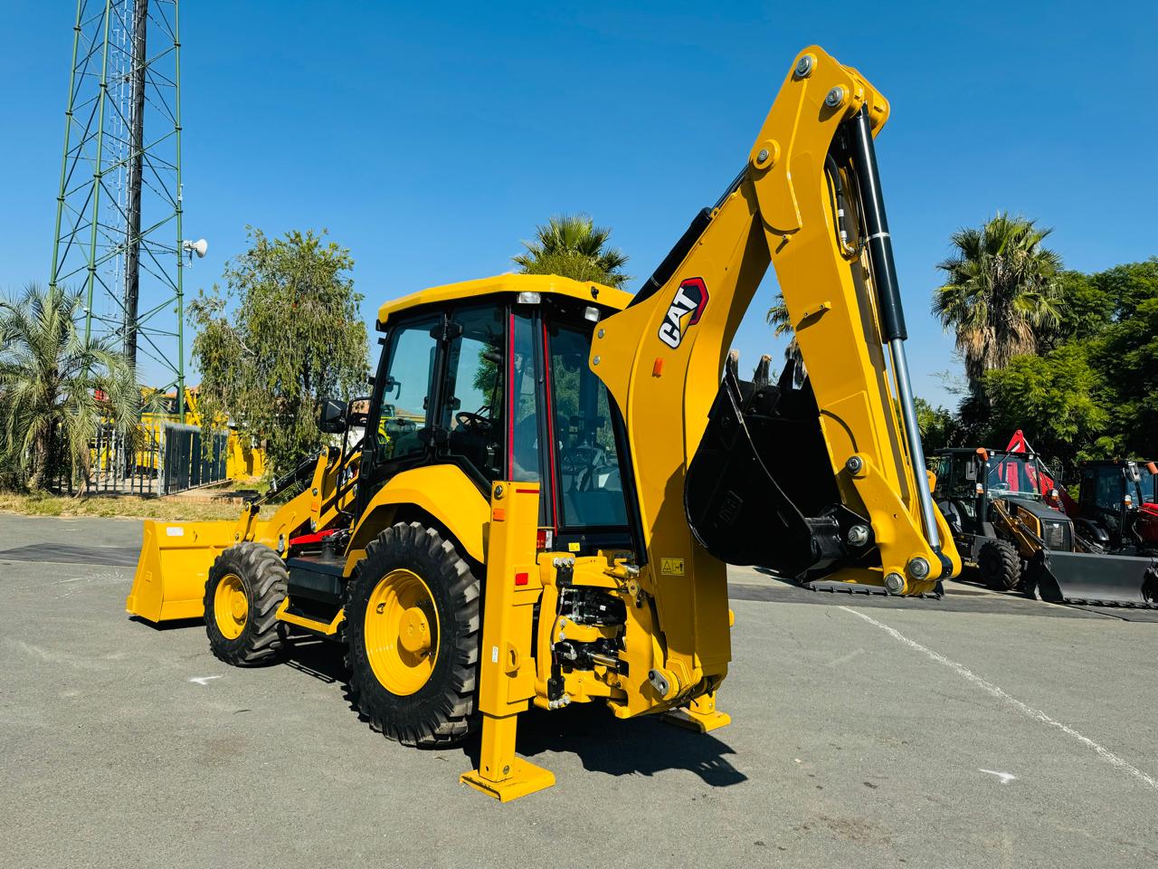 Caterpillar 424 4x4 TLB Vendel Equipment