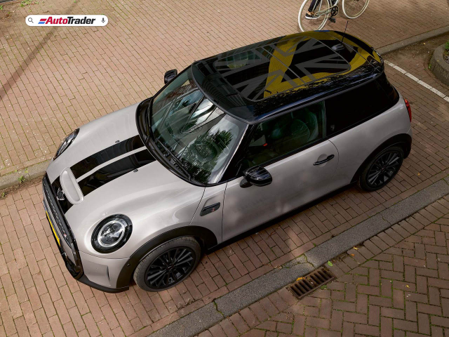 MINI Countryman parked featuring GT vinyl stripes