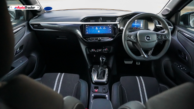 Interior of the 2024 Opel Corsa GS
