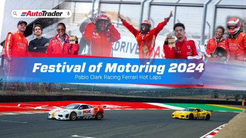 Pablo Clark Ferrari Hot Lap Highlight at Festival of Motoring 2024