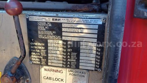 1986 ERF 510 Horse Truck  for sale