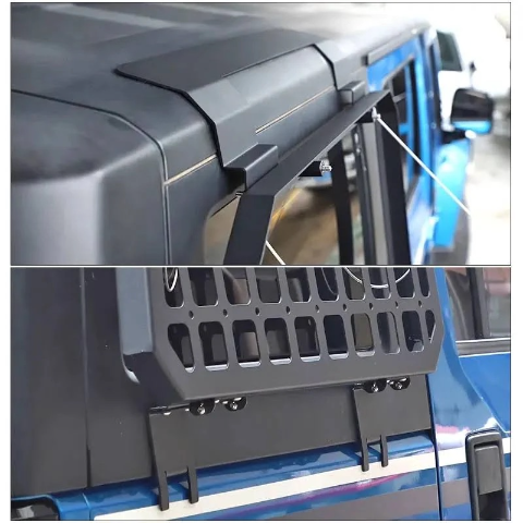 body mounted side racks