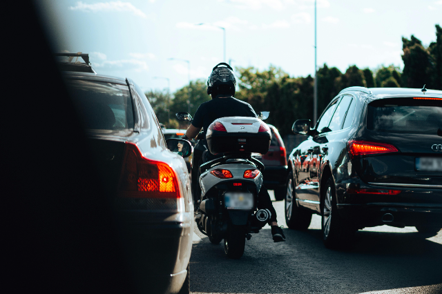 Motorcycle land filtering