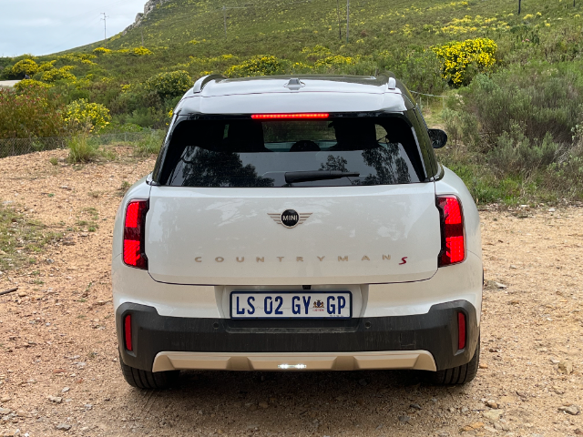 Rear view of the Countryman S.