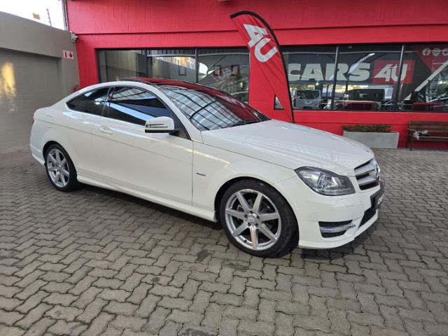 2012 Mercedes-Benz C-Class C180 Coupe Auto