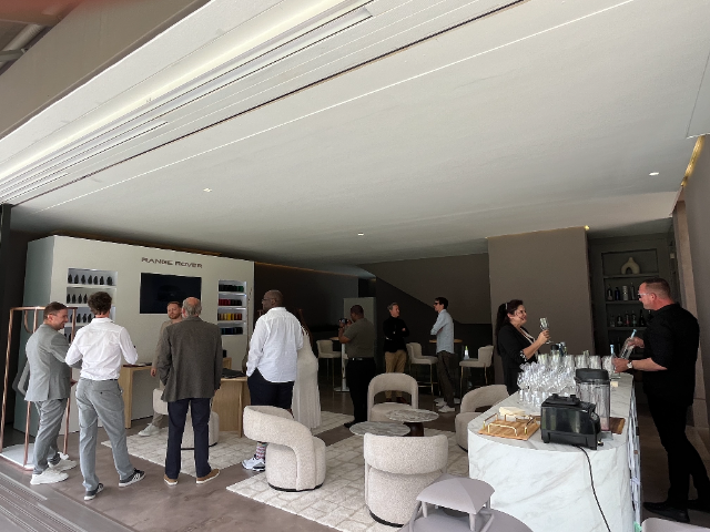 Guests making good use of the state-of-the-art facilities in Cape Town.