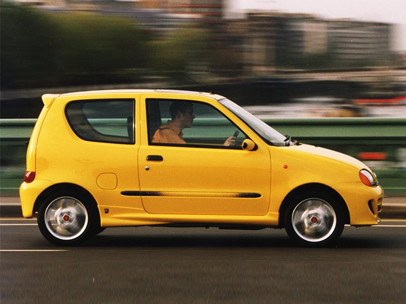 FIAT SEICENTO 5-SPEED TRANSMISSION, 1997, Yellow, 108000km